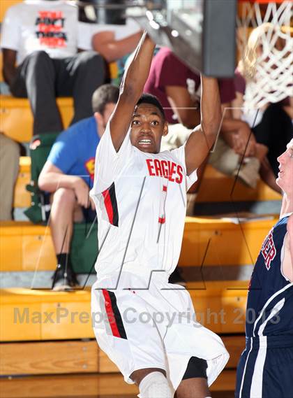 Thumbnail 3 in Oldsmar Christian vs. Brewster Academy (City of Palms Classic) photogallery.