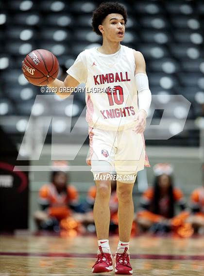 Thumbnail 1 in Lancaster vs Kimball (UIL 5A Regional Final) photogallery.