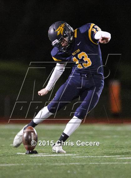 Thumbnail 3 in Webster Thomas @ Victor (Section 5 Class AA Quarterfinal) photogallery.