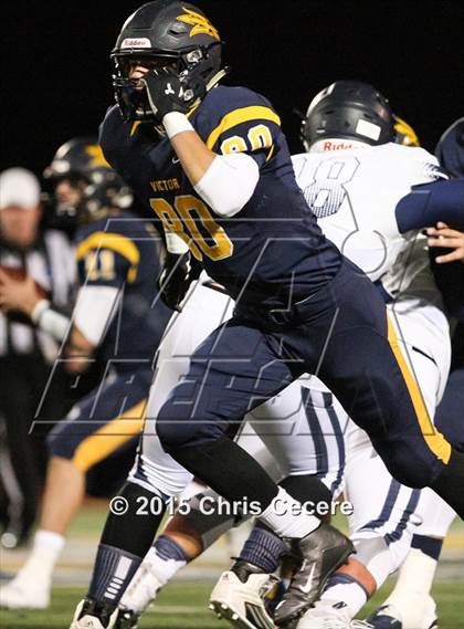 Thumbnail 3 in Webster Thomas @ Victor (Section 5 Class AA Quarterfinal) photogallery.
