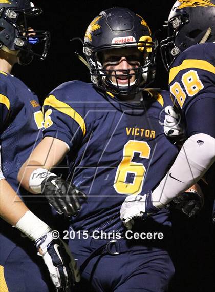 Thumbnail 3 in Webster Thomas @ Victor (Section 5 Class AA Quarterfinal) photogallery.