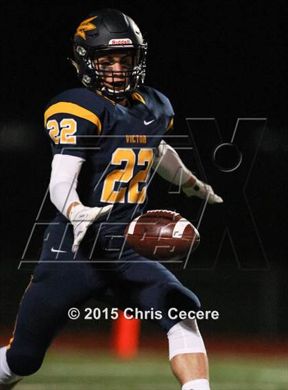 Thumbnail 1 in Webster Thomas @ Victor (Section 5 Class AA Quarterfinal) photogallery.