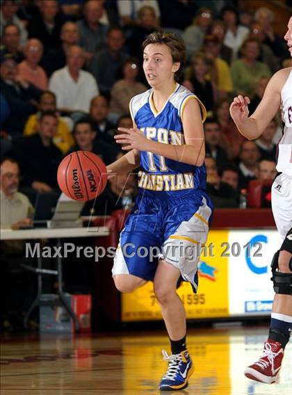 Thumbnail 2 in Ripon Christian vs. Turlock Christian (CIF SJS D5 Playoffs) photogallery.