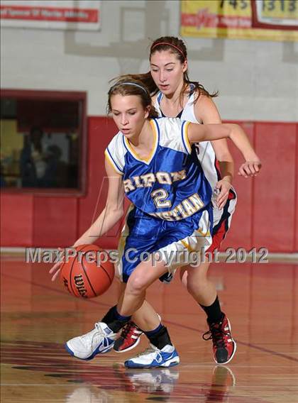 Thumbnail 2 in Ripon Christian vs. Turlock Christian (CIF SJS D5 Playoffs) photogallery.