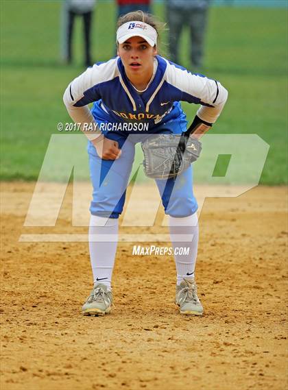 Thumbnail 1 in Donovan Catholic vs. Manchester photogallery.