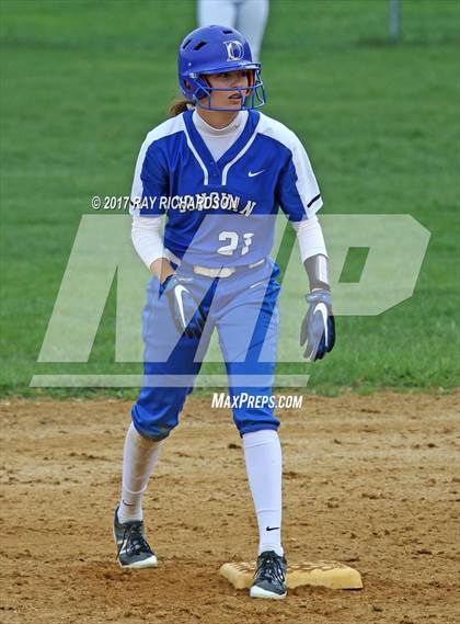 Thumbnail 3 in Donovan Catholic vs. Manchester photogallery.