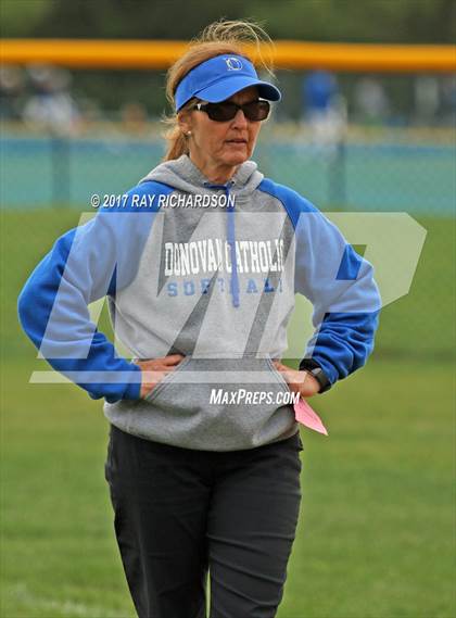 Thumbnail 3 in Donovan Catholic vs. Manchester photogallery.
