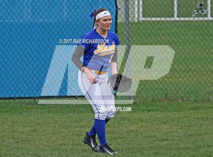 Thumbnail 1 in Donovan Catholic vs. Manchester photogallery.