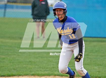 Thumbnail 1 in Donovan Catholic vs. Manchester photogallery.