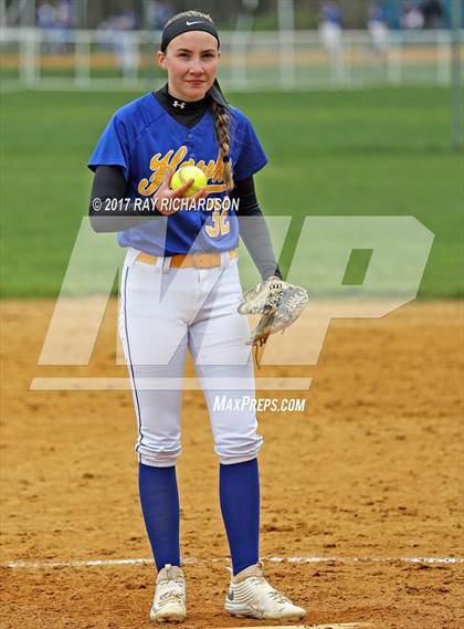 Thumbnail 2 in Donovan Catholic vs. Manchester photogallery.