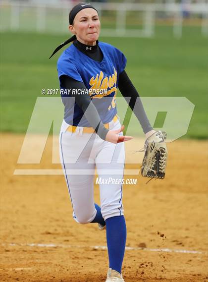 Thumbnail 2 in Donovan Catholic vs. Manchester photogallery.