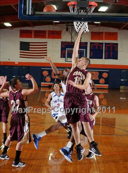Thumbnail 1 in Cobden vs Egyptian (37th Annual Christopher Turkey Tournament) photogallery.
