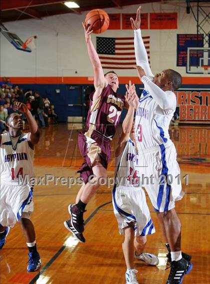 Thumbnail 3 in Cobden vs Egyptian (37th Annual Christopher Turkey Tournament) photogallery.