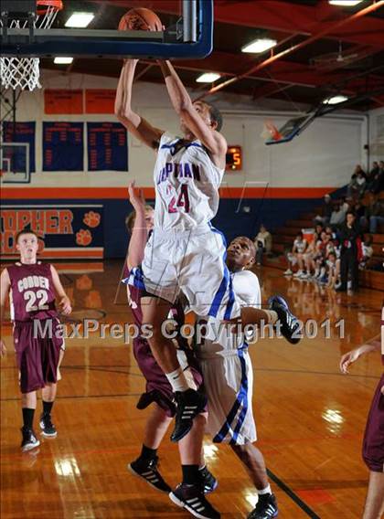 Thumbnail 3 in Cobden vs Egyptian (37th Annual Christopher Turkey Tournament) photogallery.
