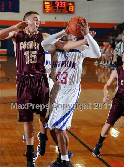 Thumbnail 2 in Cobden vs Egyptian (37th Annual Christopher Turkey Tournament) photogallery.
