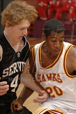Thumbnail 1 in Servite vs. Ocean View (Nike Extravaganza) photogallery.