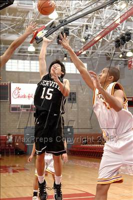 Thumbnail 1 in Servite vs. Ocean View (Nike Extravaganza) photogallery.