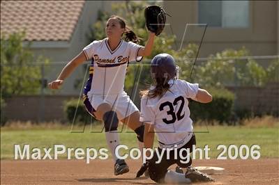 Thumbnail 3 in Diamond Bar vs. Rancho Cucamonga (Section Playoffs) photogallery.