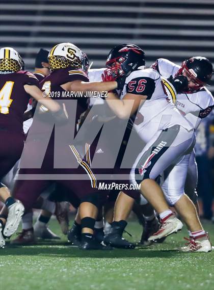 Thumbnail 2 in Simi Valley vs. Norte Vista (CIF SS D10 Quarterfinal) photogallery.