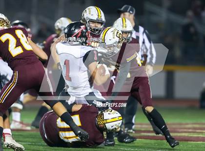 Thumbnail 1 in Simi Valley vs. Norte Vista (CIF SS D10 Quarterfinal) photogallery.