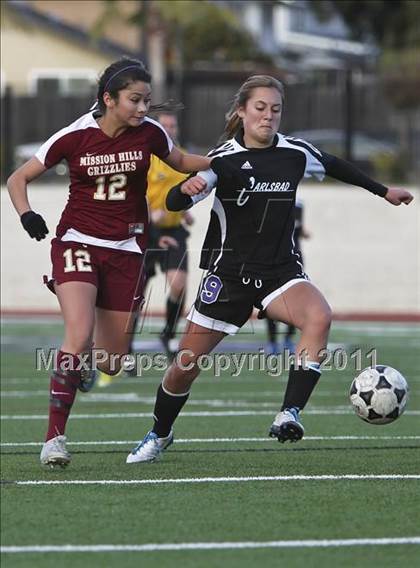 Thumbnail 2 in Mission Hills @ Carlsbad (CIF SDS Playoffs) photogallery.