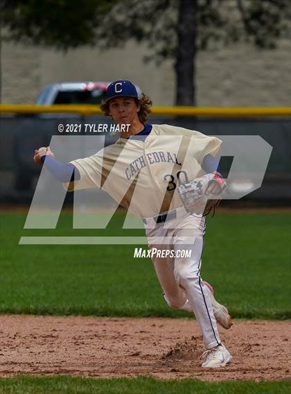 Thumbnail 3 in Cathedral vs. Pike (Sectional Semifinal) photogallery.