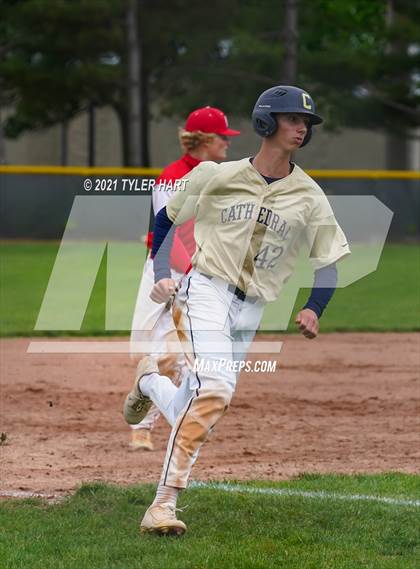 Thumbnail 1 in Cathedral vs. Pike (Sectional Semifinal) photogallery.