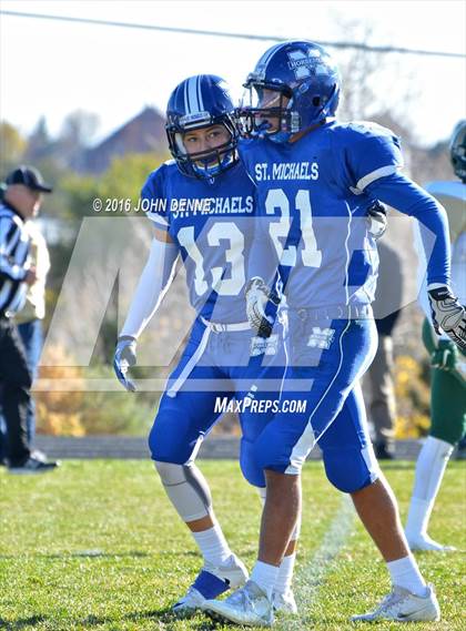 Thumbnail 3 in West Las Vegas @ St. Michael's (NMAA 4A 1st Round) photogallery.