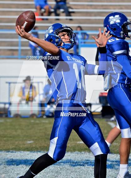 Thumbnail 1 in West Las Vegas @ St. Michael's (NMAA 4A 1st Round) photogallery.
