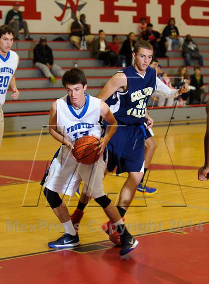 Thumbnail 1 in Frontier vs. Golden Valley (Kern Schools Shootout) photogallery.