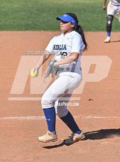 Thumbnail 1 in Bandera vs Natalia (Medina Valley Softball Tournament) photogallery.