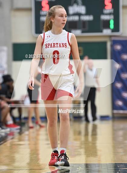 Thumbnail 3 in The Burlington School vs. O'Neal (NCISAA 2A State Championship) photogallery.