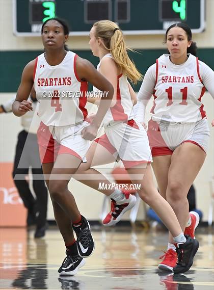 Thumbnail 2 in The Burlington School vs. O'Neal (NCISAA 2A State Championship) photogallery.
