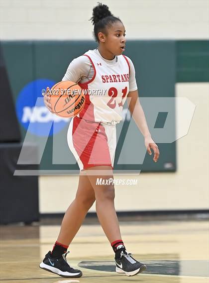 Thumbnail 2 in The Burlington School vs. O'Neal (NCISAA 2A State Championship) photogallery.