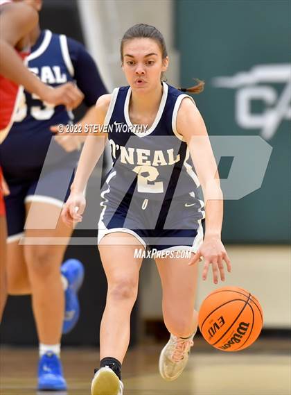 Thumbnail 1 in The Burlington School vs. O'Neal (NCISAA 2A State Championship) photogallery.
