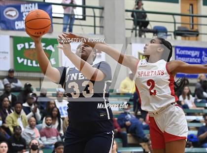 Thumbnail 1 in The Burlington School vs. O'Neal (NCISAA 2A State Championship) photogallery.