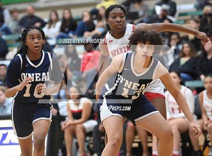 Thumbnail 1 in The Burlington School vs. O'Neal (NCISAA 2A State Championship) photogallery.