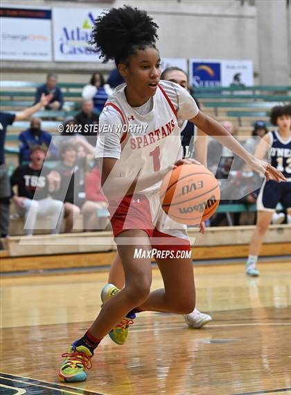 Thumbnail 2 in The Burlington School vs. O'Neal (NCISAA 2A State Championship) photogallery.