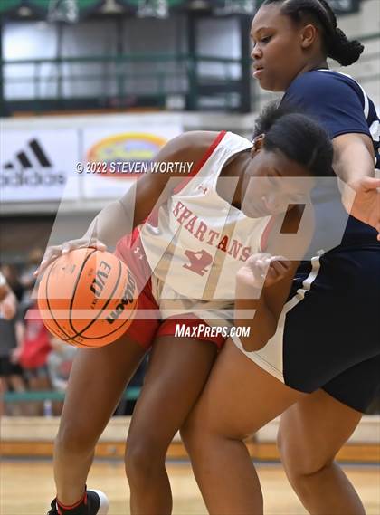 Thumbnail 3 in The Burlington School vs. O'Neal (NCISAA 2A State Championship) photogallery.