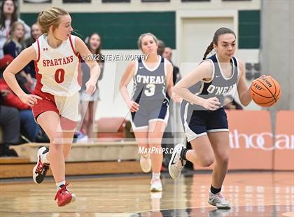 Thumbnail 1 in The Burlington School vs. O'Neal (NCISAA 2A State Championship) photogallery.