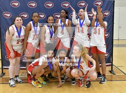 Thumbnail 3 in The Burlington School vs. O'Neal (NCISAA 2A State Championship) photogallery.