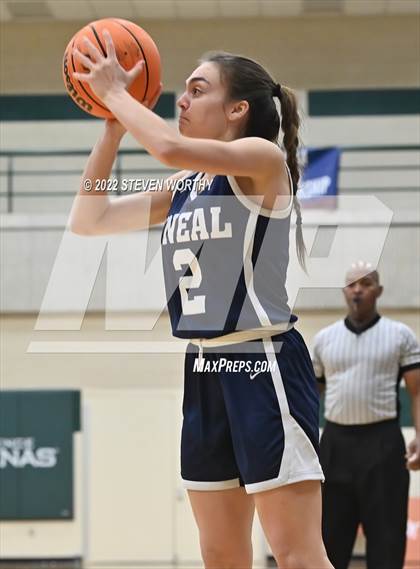 Thumbnail 1 in The Burlington School vs. O'Neal (NCISAA 2A State Championship) photogallery.