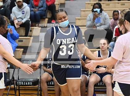 Thumbnail 3 in The Burlington School vs. O'Neal (NCISAA 2A State Championship) photogallery.