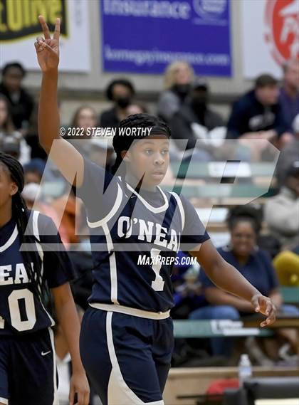 Thumbnail 3 in The Burlington School vs. O'Neal (NCISAA 2A State Championship) photogallery.