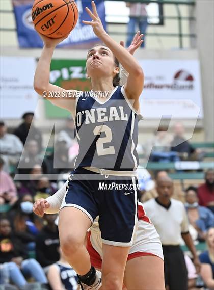 Thumbnail 1 in The Burlington School vs. O'Neal (NCISAA 2A State Championship) photogallery.