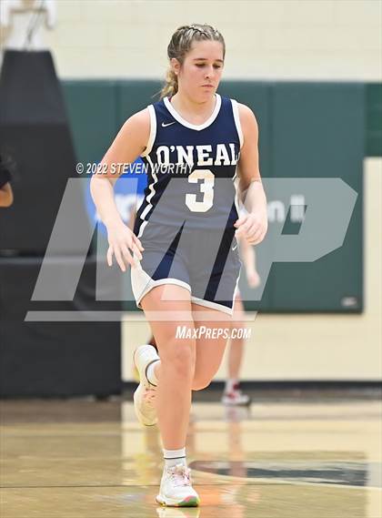 Thumbnail 2 in The Burlington School vs. O'Neal (NCISAA 2A State Championship) photogallery.