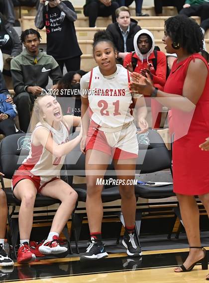 Thumbnail 3 in The Burlington School vs. O'Neal (NCISAA 2A State Championship) photogallery.