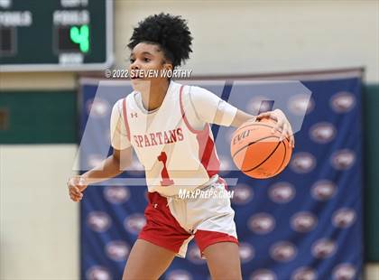 Thumbnail 1 in The Burlington School vs. O'Neal (NCISAA 2A State Championship) photogallery.