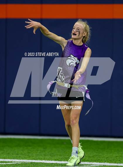 Thumbnail 2 in Arvada West vs Cherry Creek (Girls' Flag Championship) photogallery.
