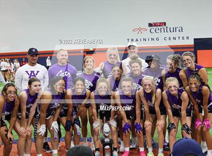 Thumbnail 1 in Arvada West vs Cherry Creek (Girls' Flag Championship) photogallery.